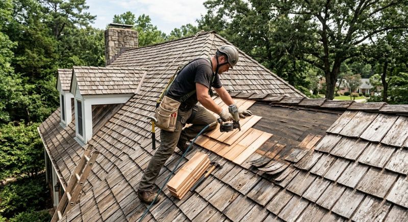 Wood Shingles Repair in Roxbury, CT