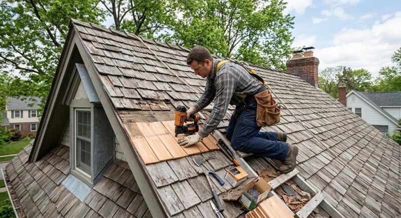 Wood Shingles Repair in Southington, CT