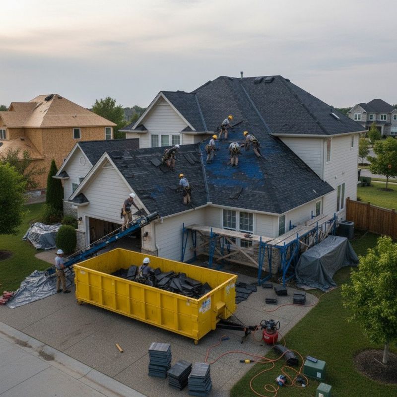 Asphalt Roof Replacement in Woodbridge, CT