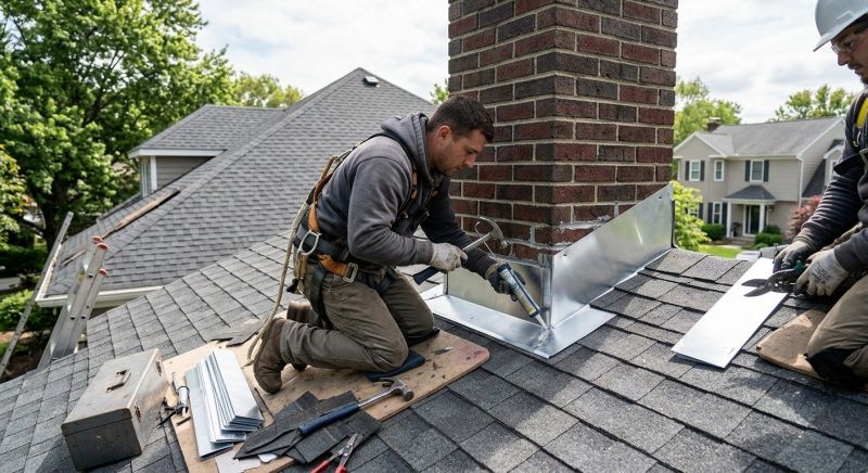 Roof Flashing Installation in West Haven, CT