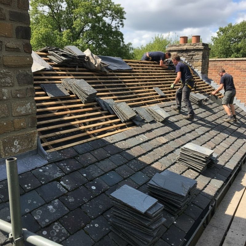 Slate Roof Replacement in West Haven, CT